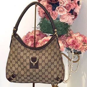 🔥HP 2x🔥Gucci GG Pattern Abbey D Ring Hobo
